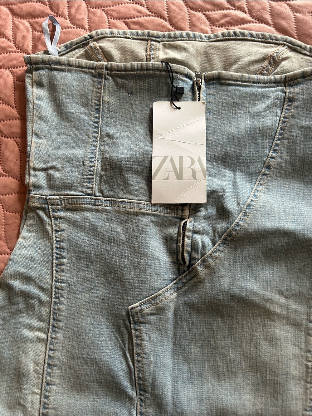 ZARA Light Blue High-Rise Women's Jeans